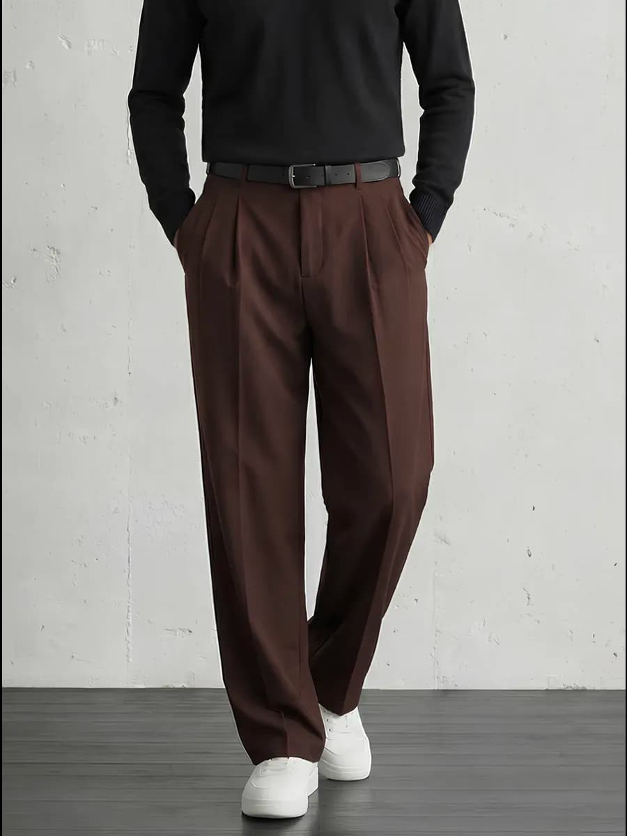 Брюки классические широкие оверсайз