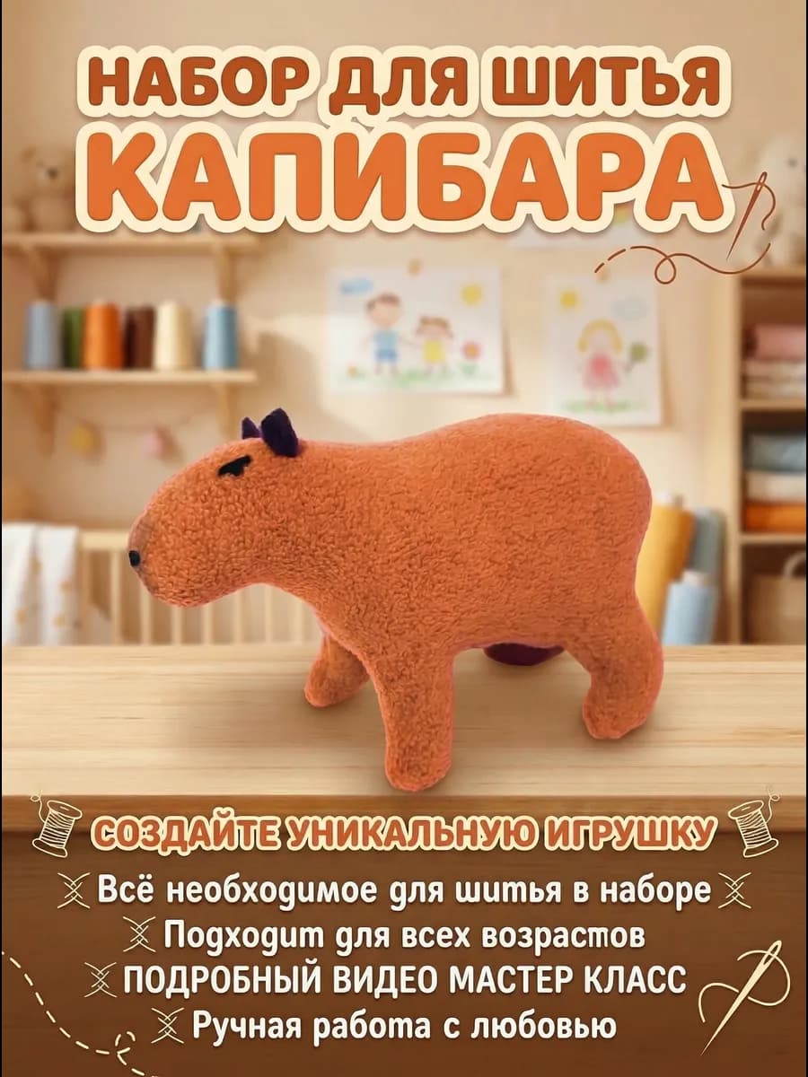 Набор для шитья Капибара