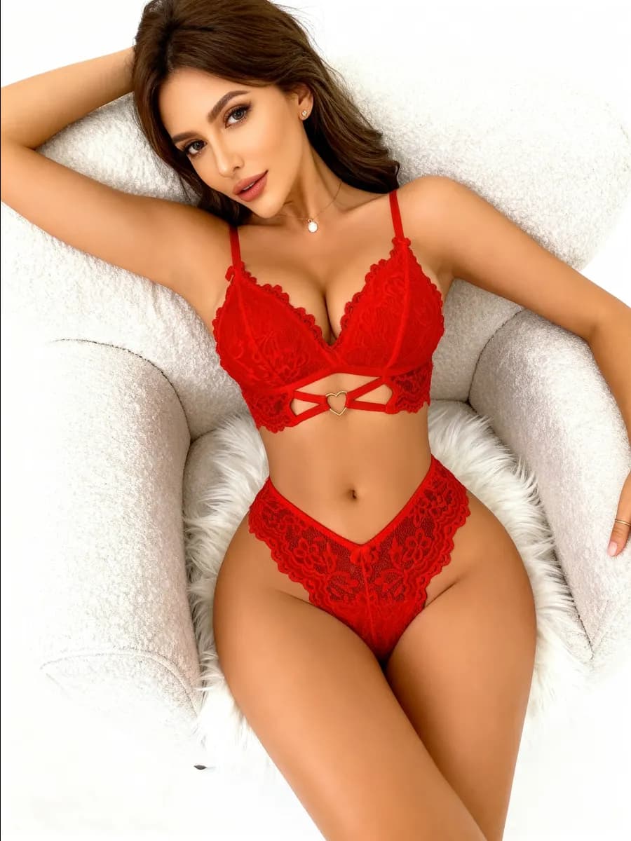 Нижнее белье кружевное комплект