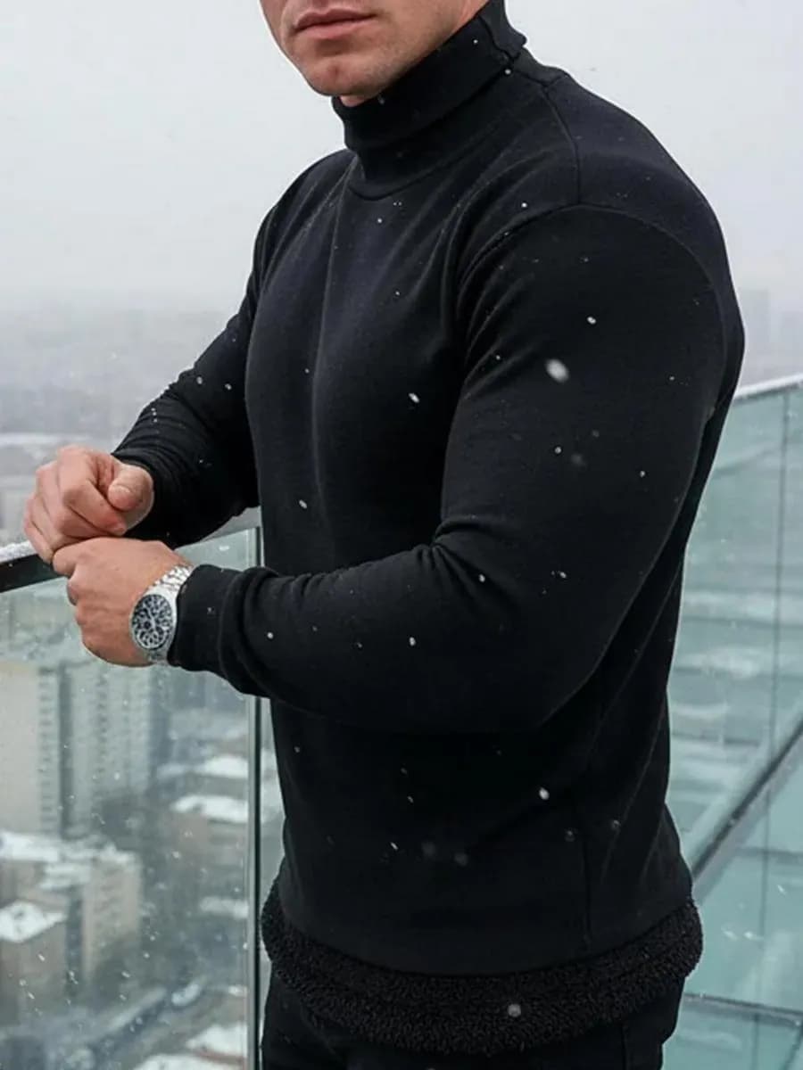 Водолазка утепленная с горлом