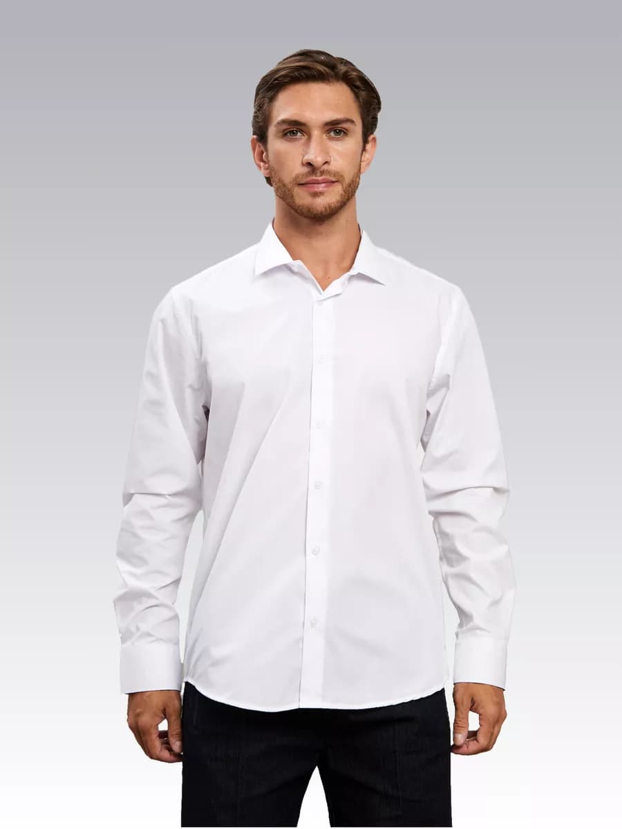 Рубашка классическая приталенная