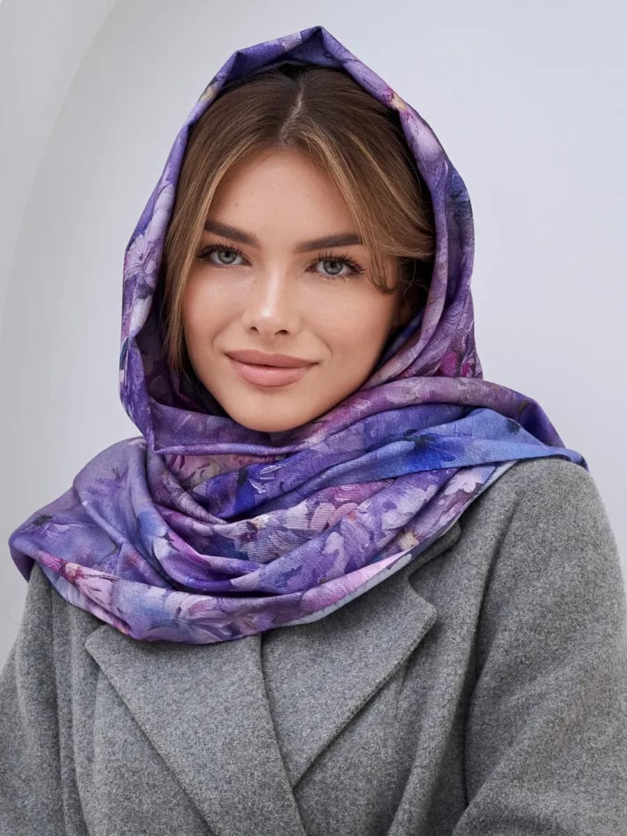 кашемировый палантин в подарок
