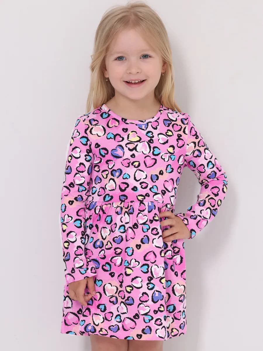 Платье в садик нарядное с длинным рукавом