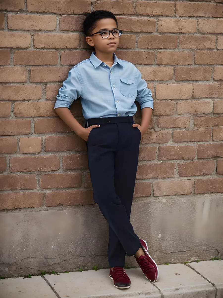 Брюки школьные