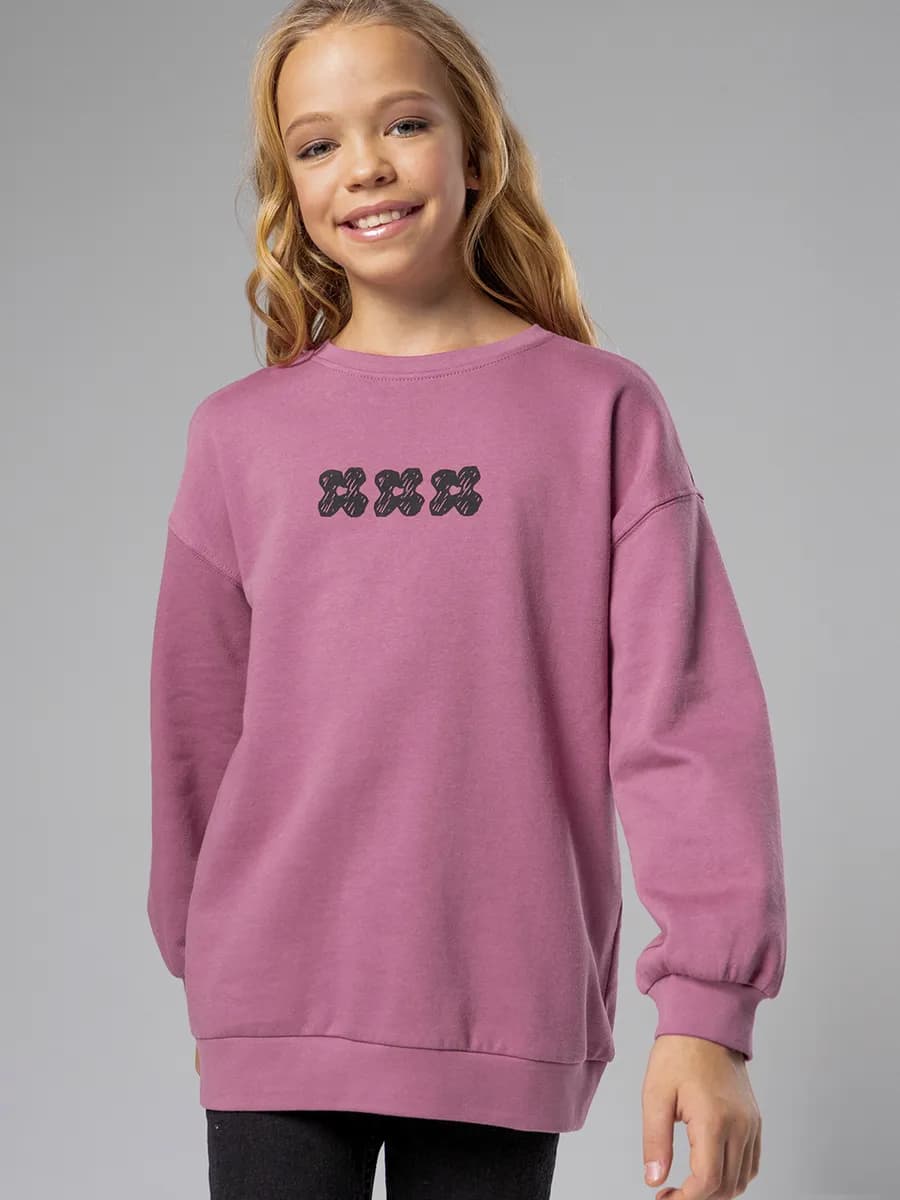 Свитшот с начесом