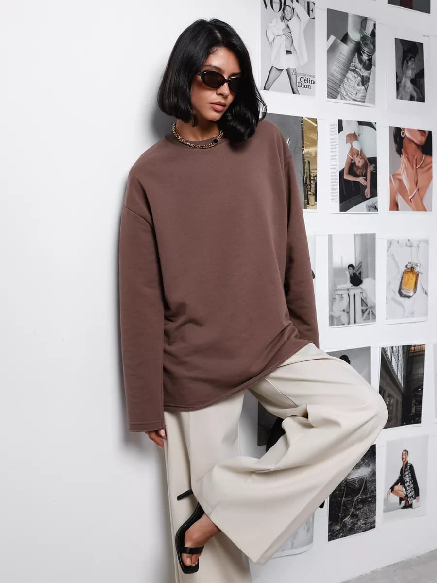 Свитшот оверсайз