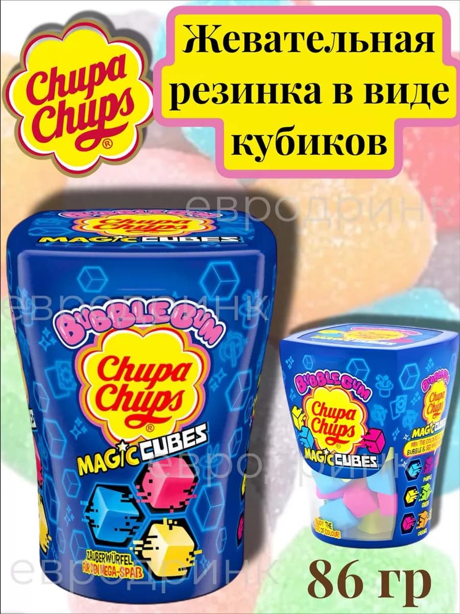 Чупа Чупс Жевательная резинка 86 гр
