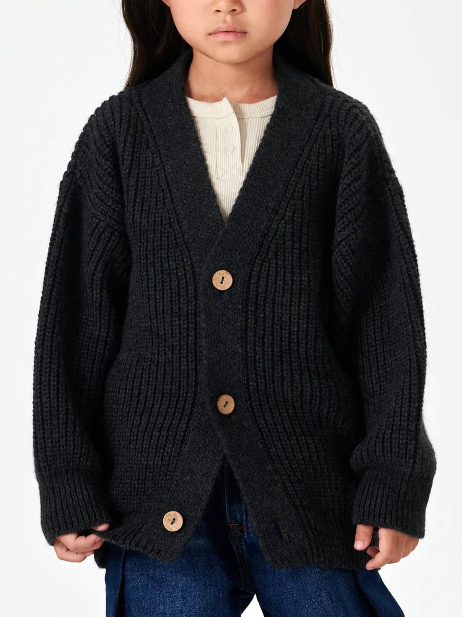 Кардиган вязаный на пуговицах