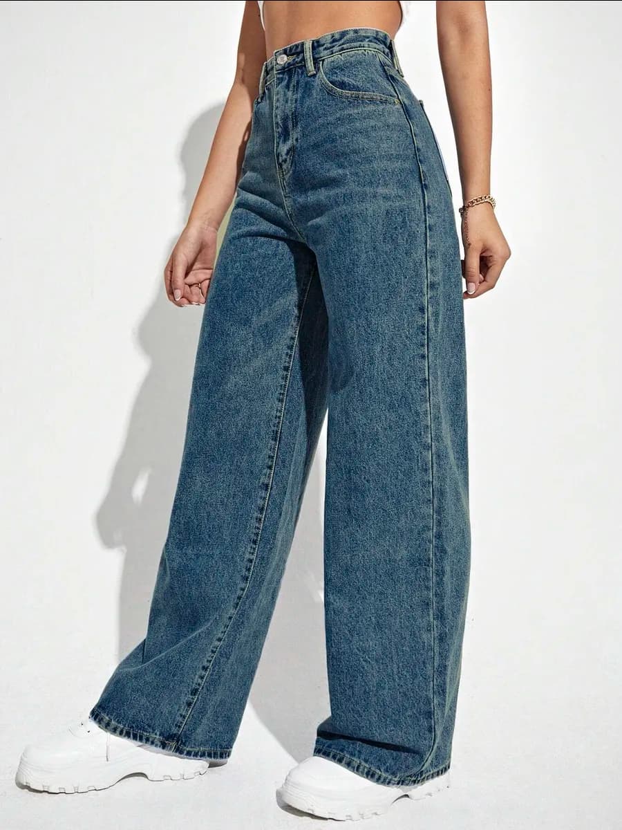 Джинсы трубы