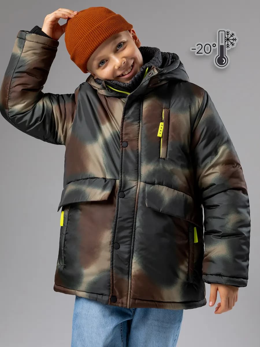 Куртка зимняя с капюшоном