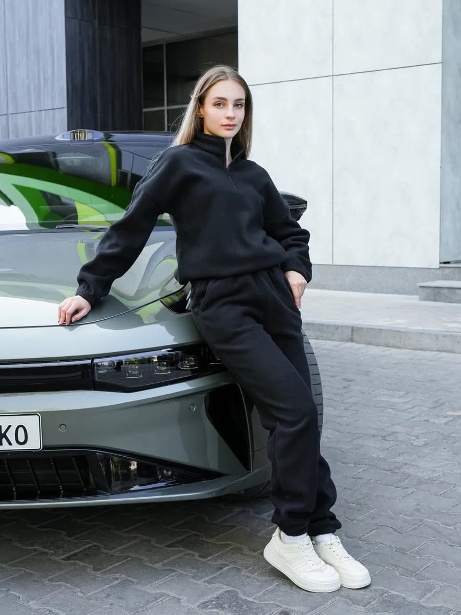 Костюм флисовый оверсайз