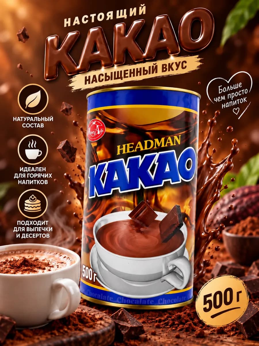 Вьетнамское какао Headman со вкусом шоколада
