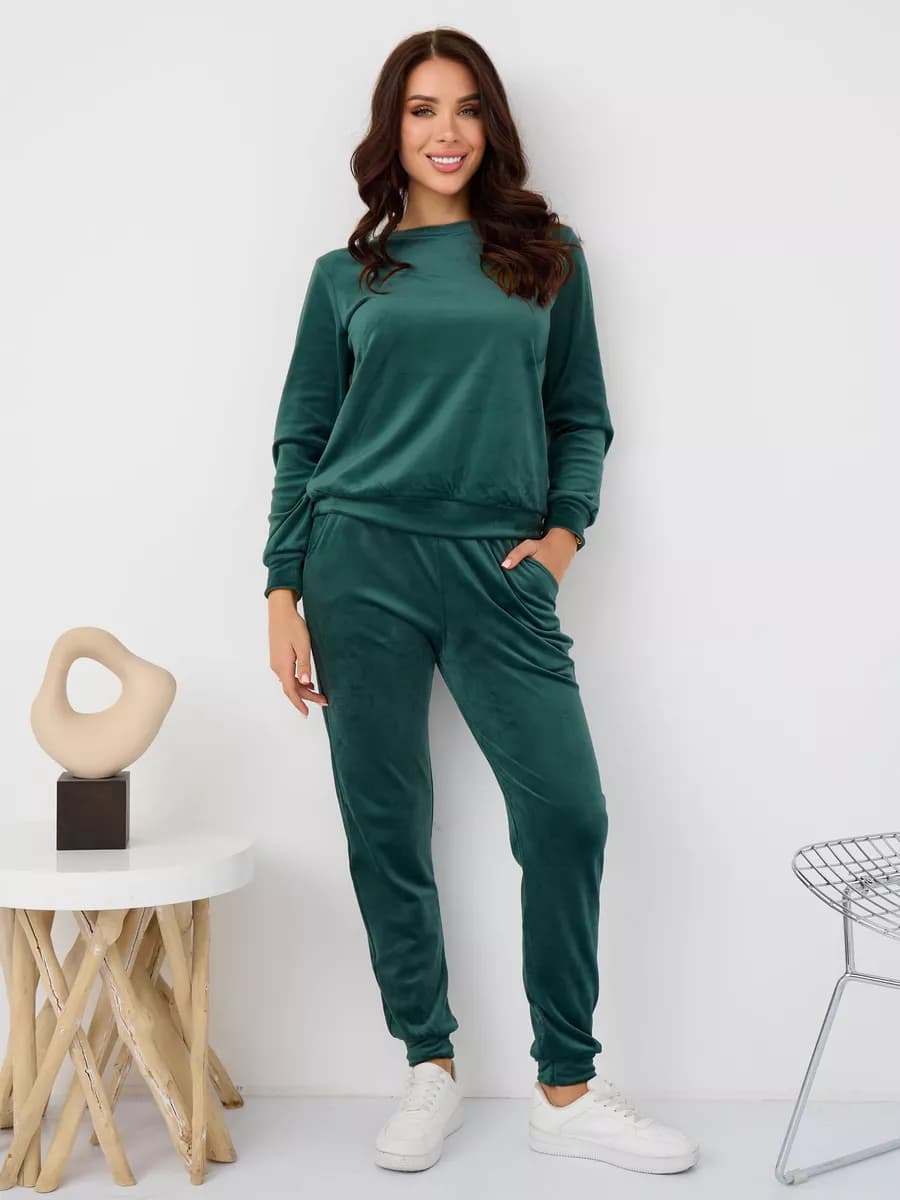 Домашний костюм велюровый