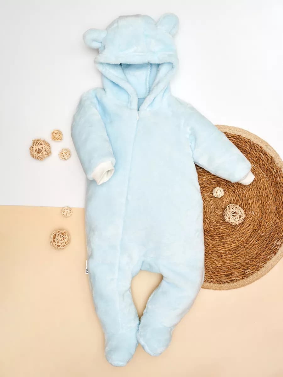 плюшевый комбинезон для новорожденного