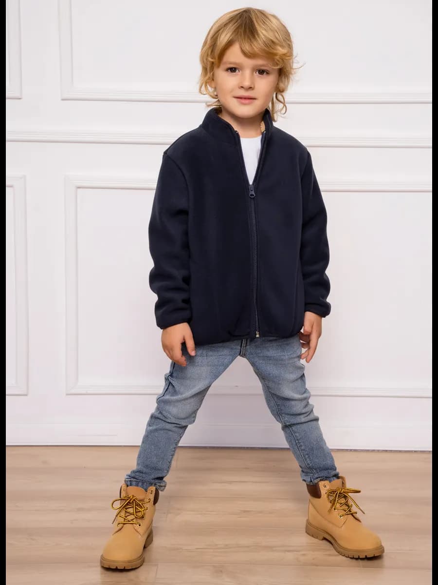 Толстовка куртка флисовая с меховым начесом