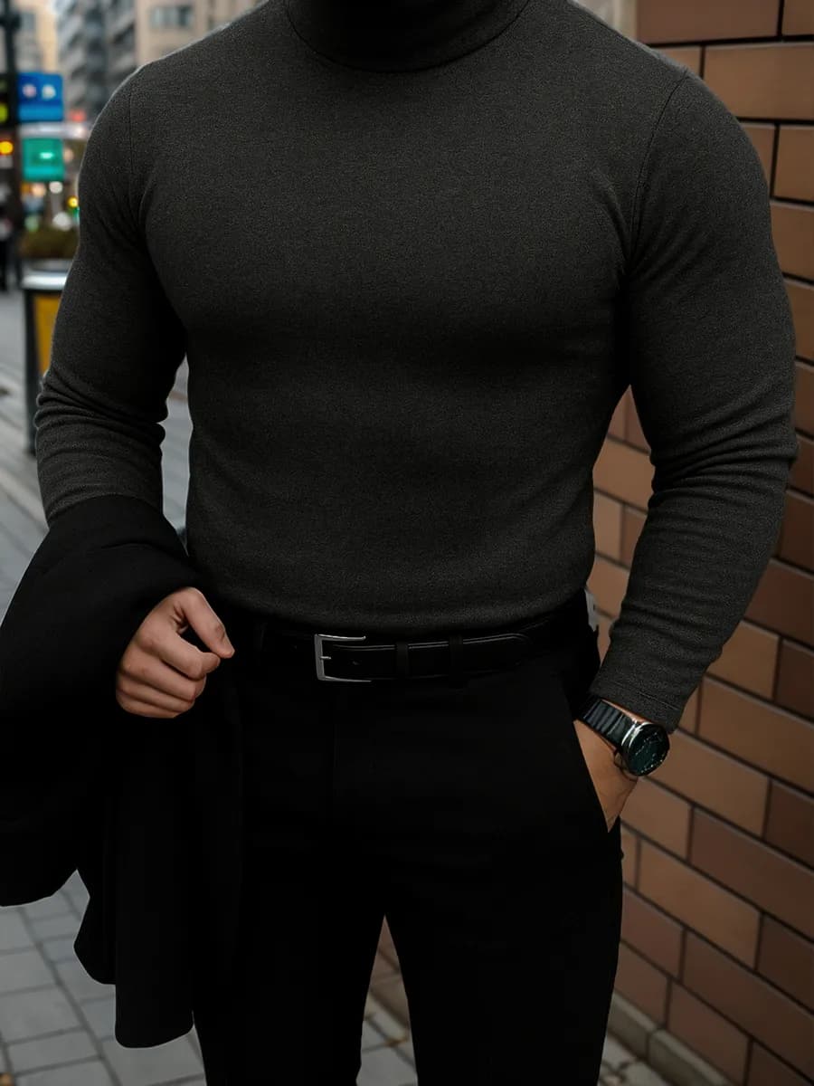 Водолазка утепленная с горлом