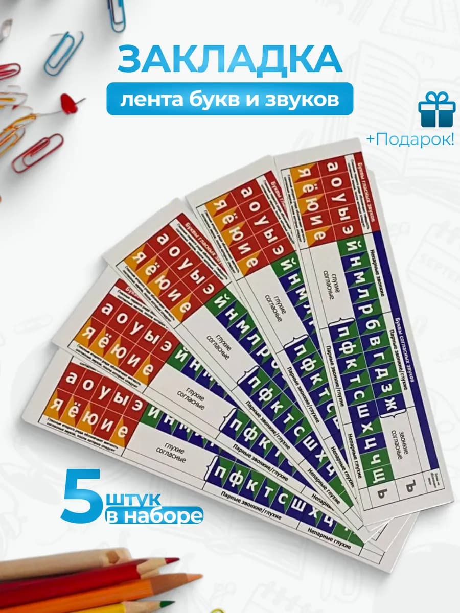 Лента букв и звуков для начальной школы