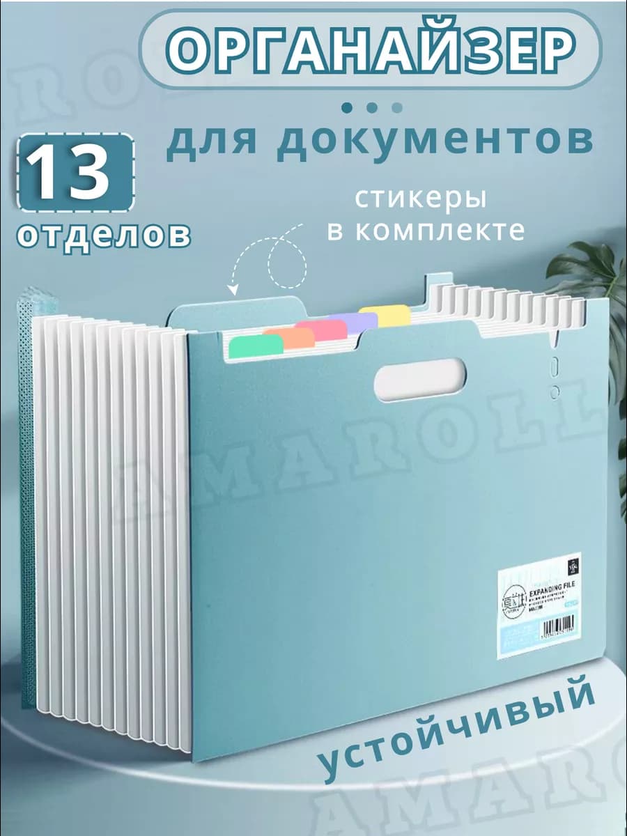 Папка органайзер для документов А4