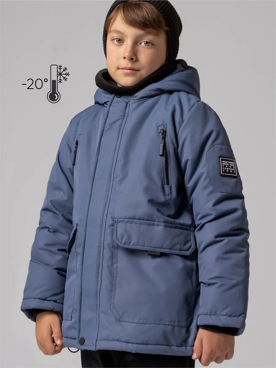 Куртка зимняя с капюшоном