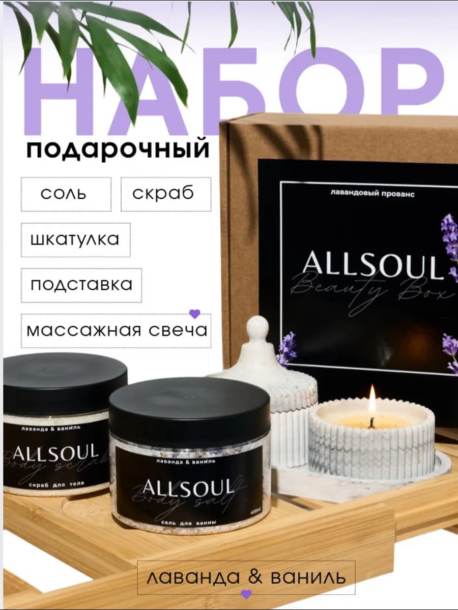 Подарочный набор женский для тела