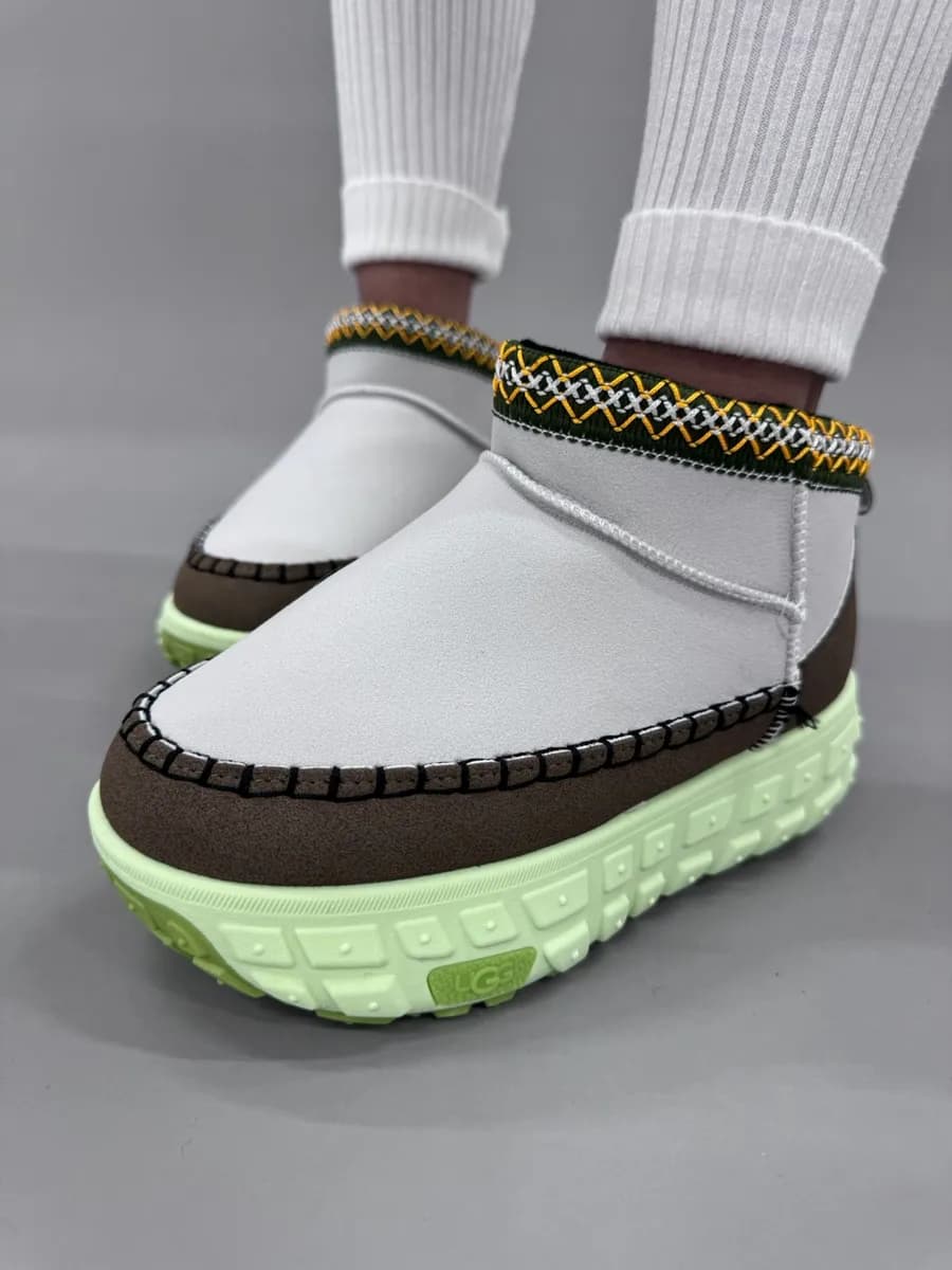 Угги короткие на платформе