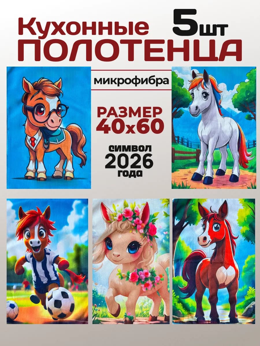 Подарочный набор полотенец на новый год 2026