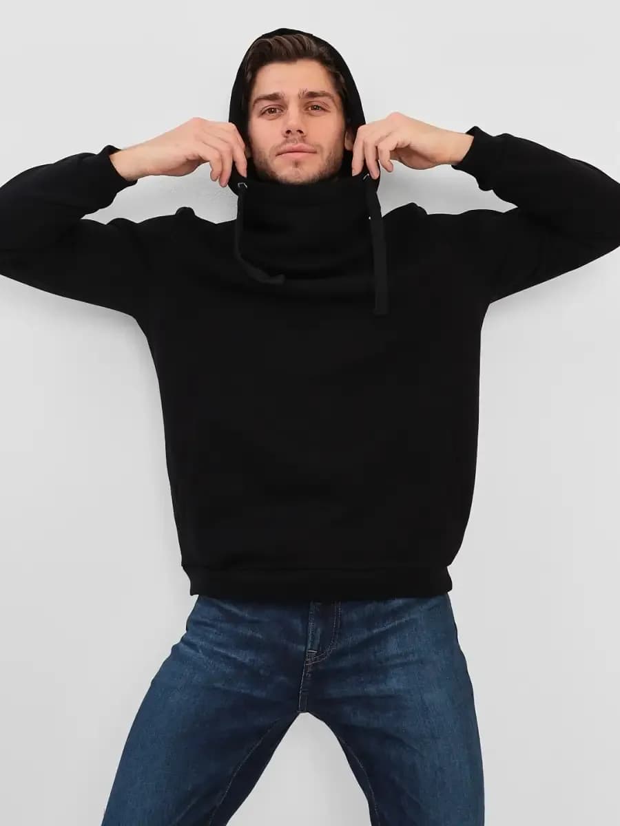 Худи оверсайз с начесом