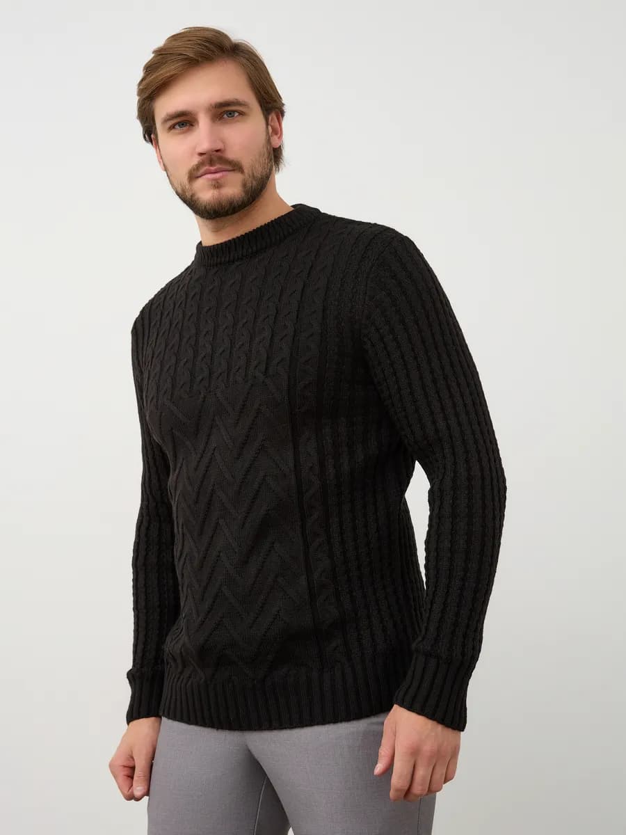 Джемпер вязаный - фото 1