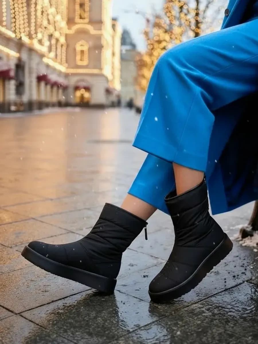 Полусапожки зимние