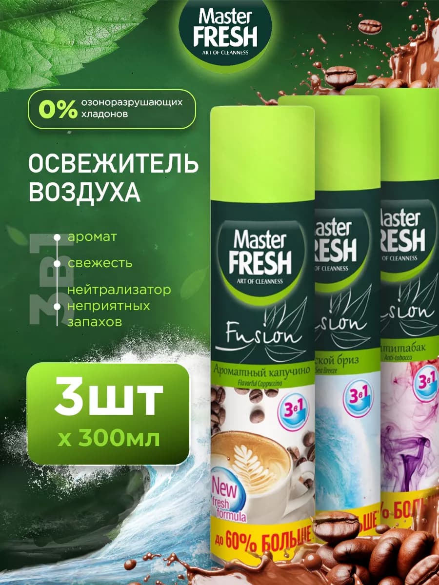 Освежитель воздуха набор 300мл*3шт