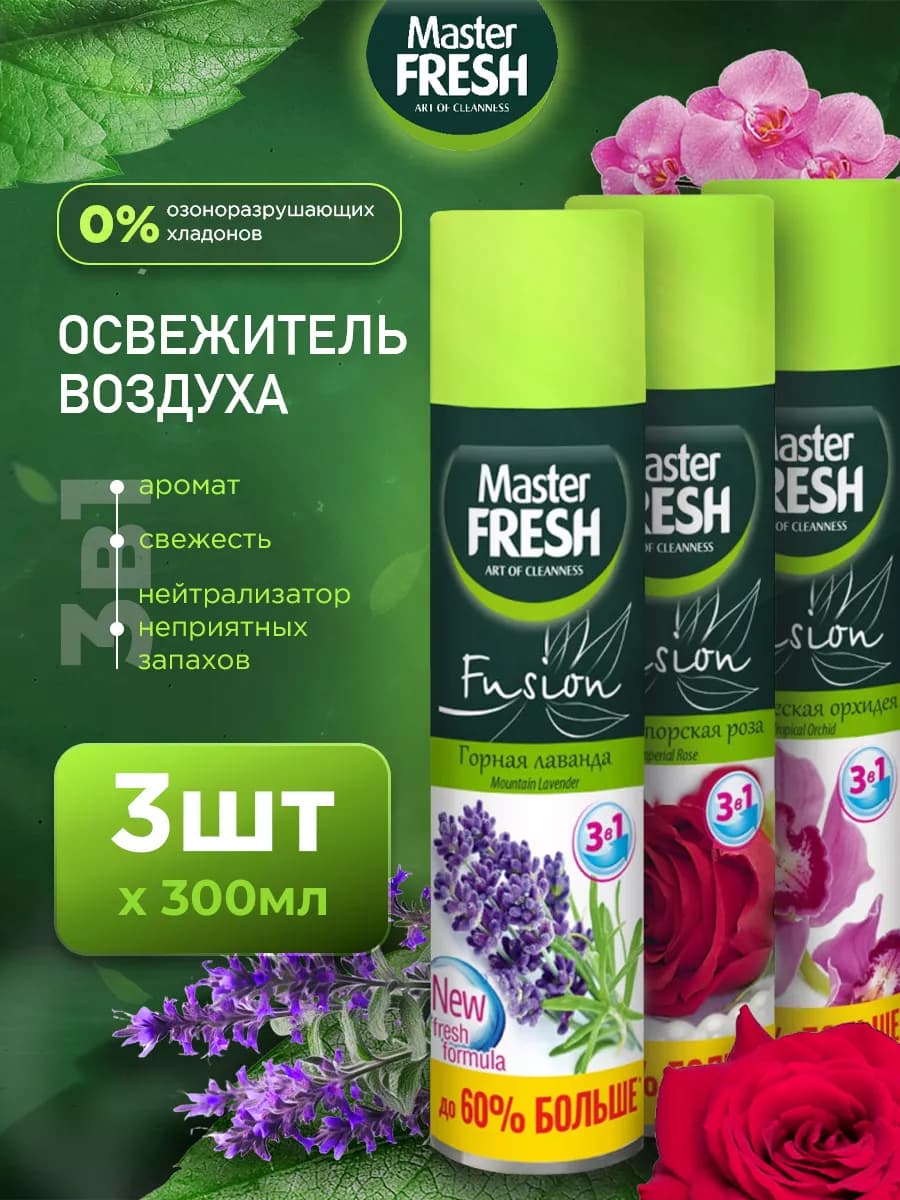 Освежитель воздуха набор 300мл*3шт