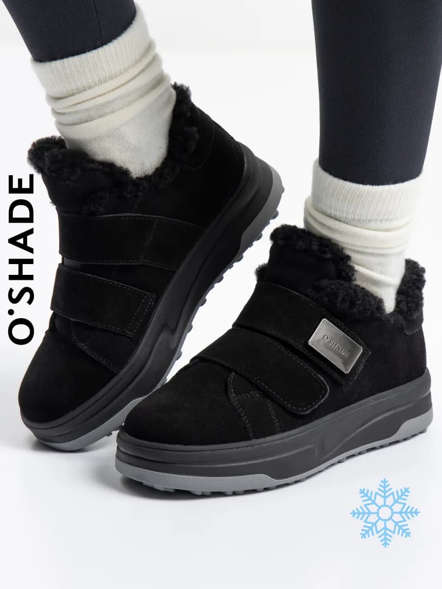 O'SHADE Ботинки женские зимние черные