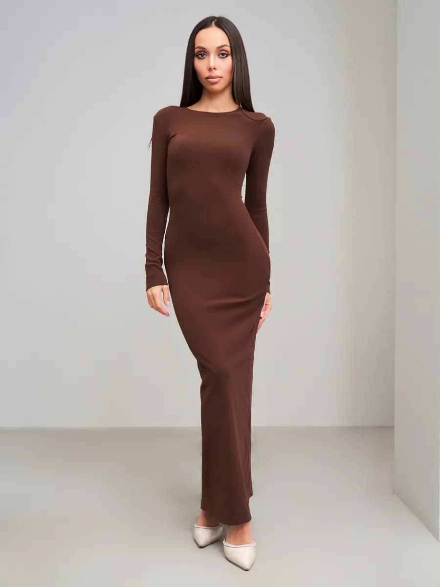 Платье длинное