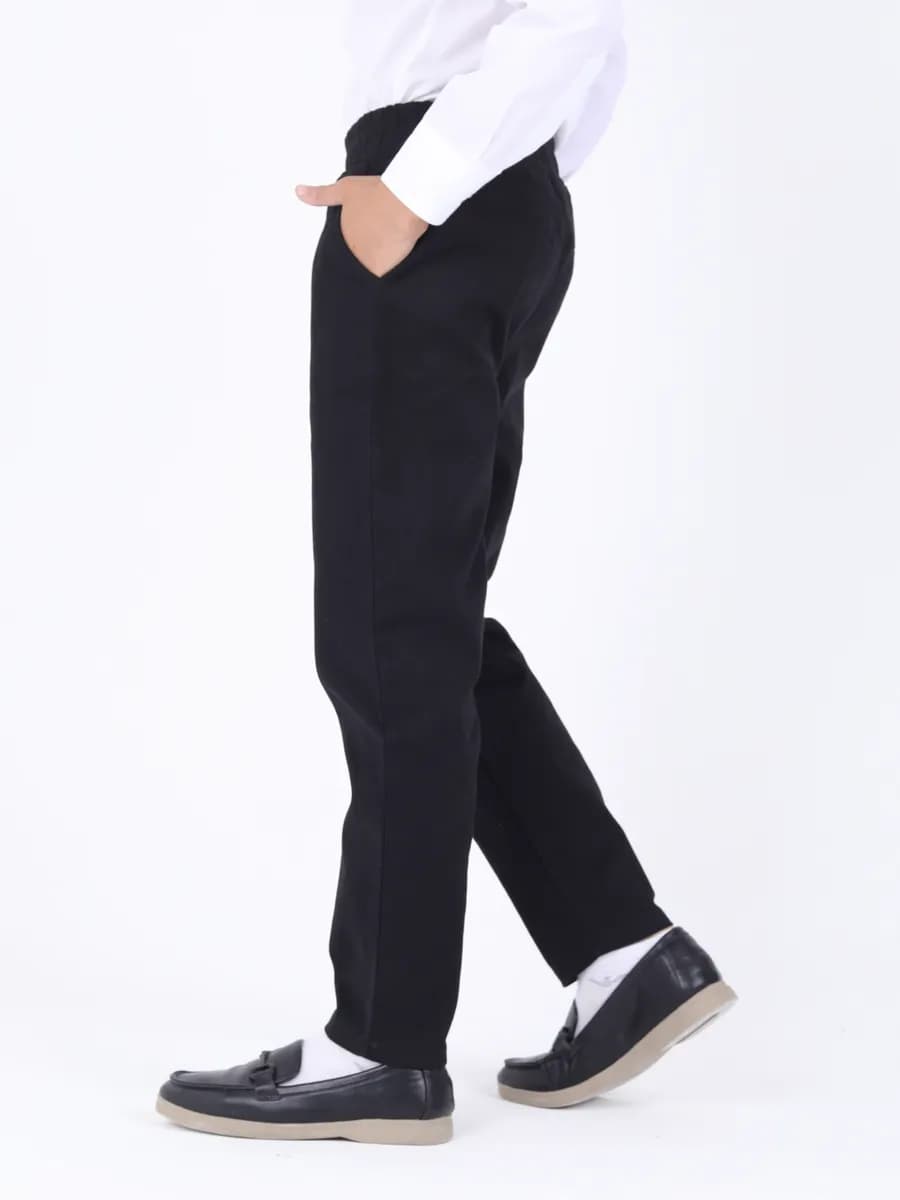 Брюки школьные чиносы джинсовые