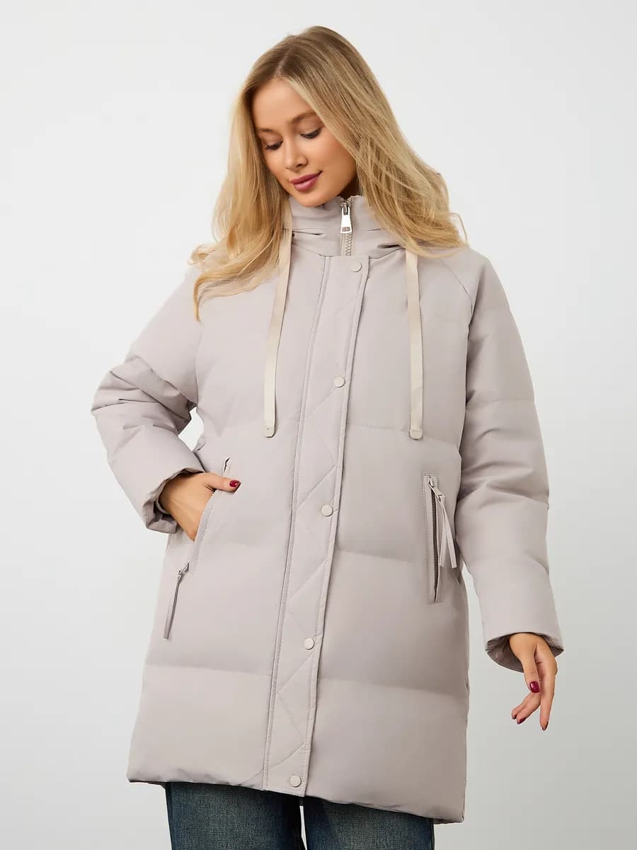 Куртка женская зимняя демисезонная с капюшоном