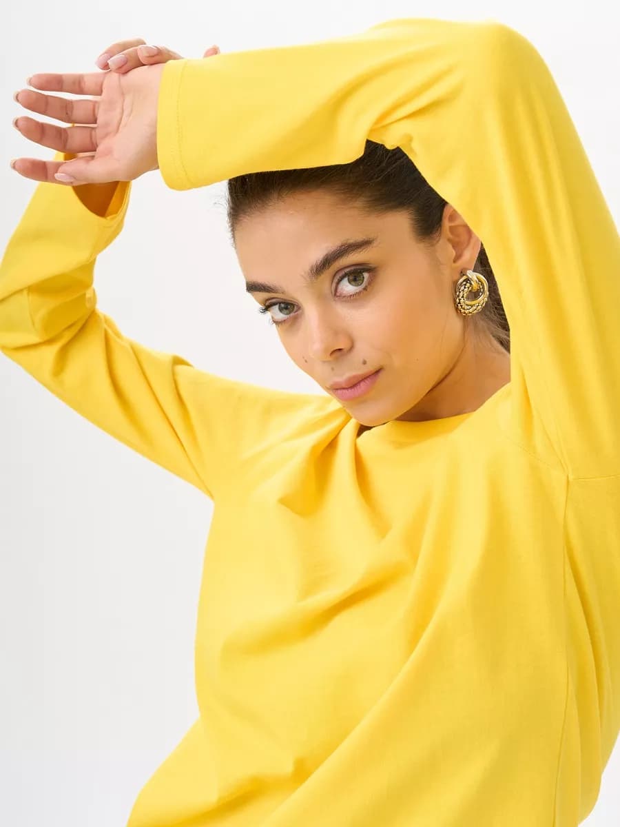 Лонгслив футболка с длинным рукавом - фото 1