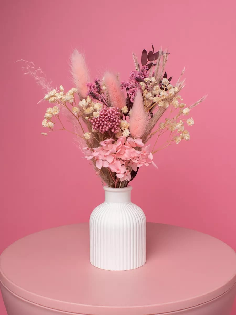 Сухоцвет декор букет в вазу стабилизированные цветы