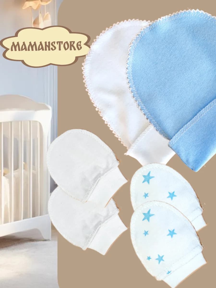 Шапочки для новорожденных