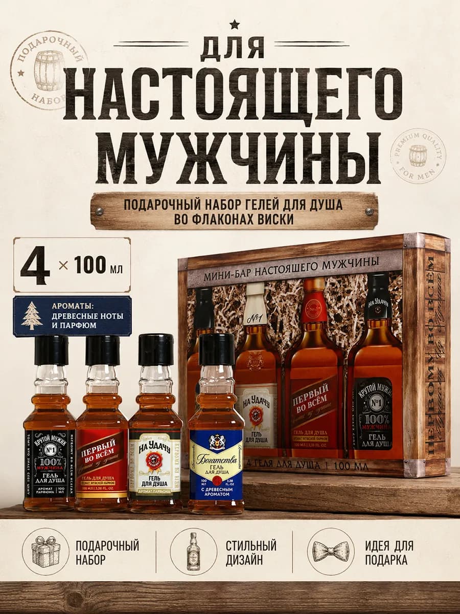 Мужской подарочный набор косметики