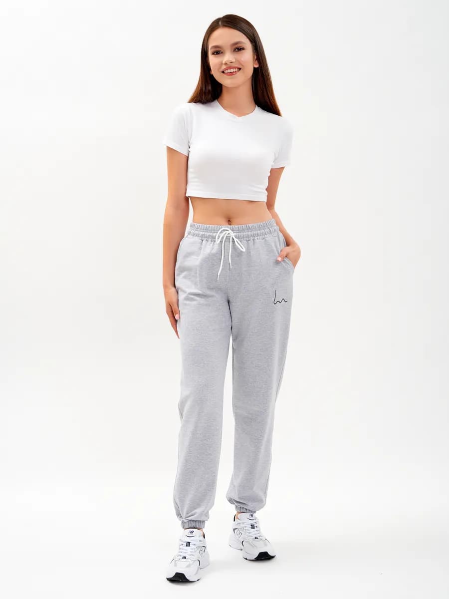 Брюки спортивные джоггеры без начеса