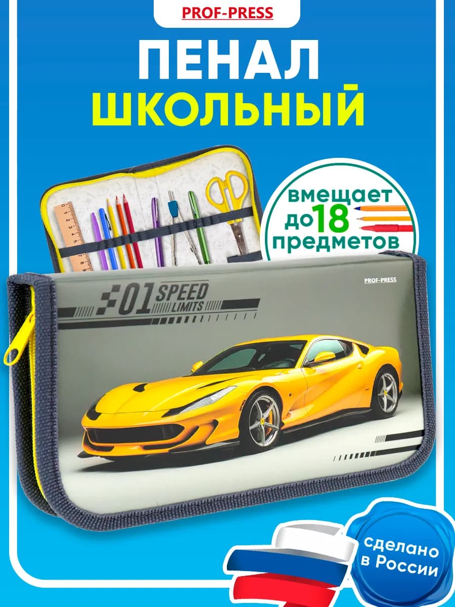 Пенал школьный для мальчика