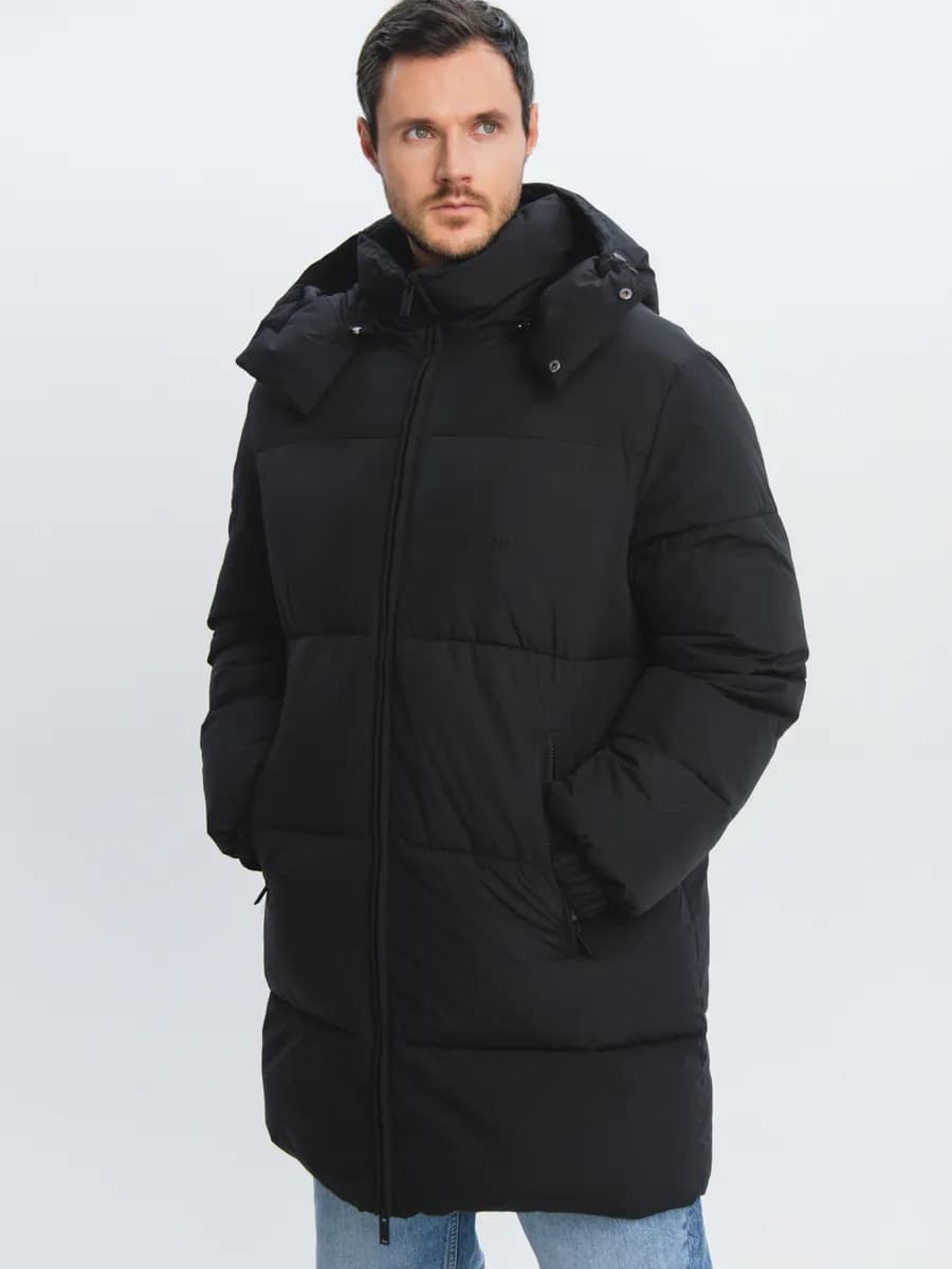 Куртка зимняя удлиненная