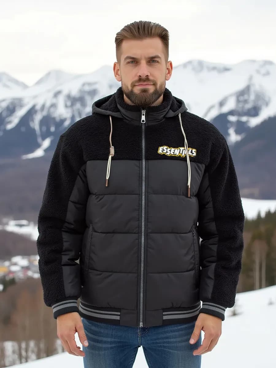 Куртка мужская демисезонная с капюшоном