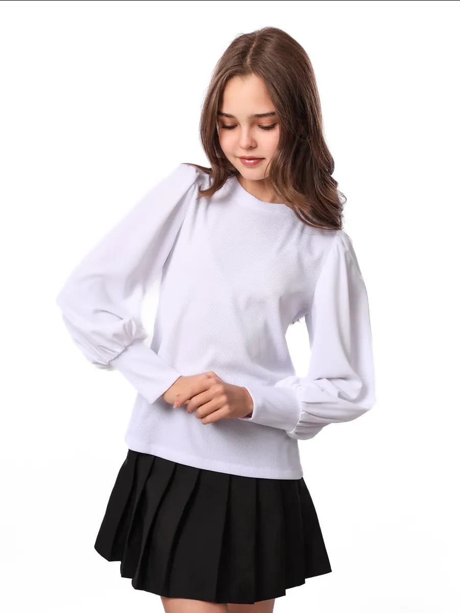 Блузка школьная нарядная