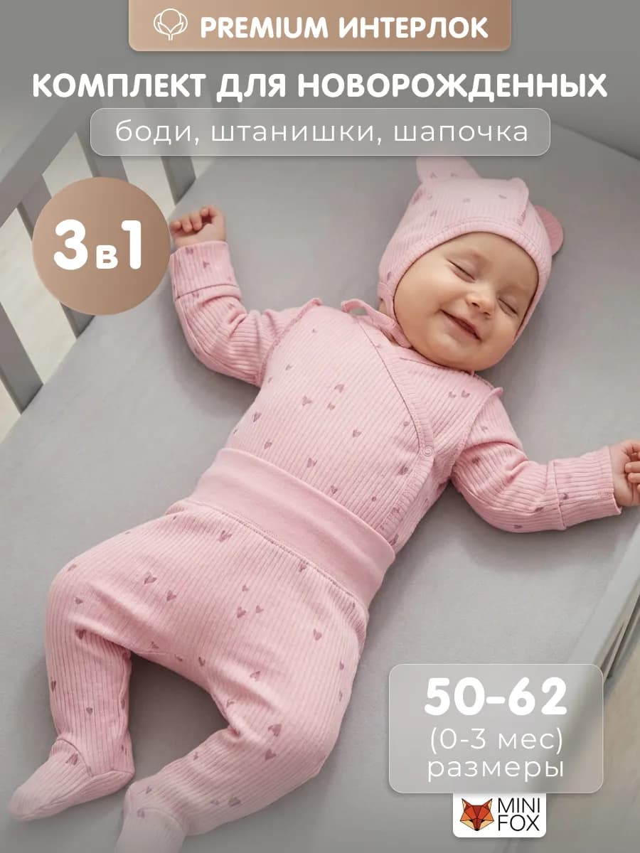 Комплект на выписку набор для новорожденных