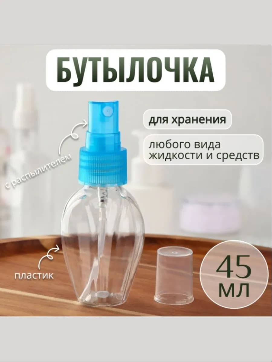 Флакон с распылителем для духов спрей дорожный