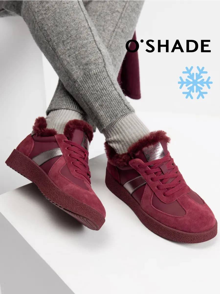 Кеды зимние женские