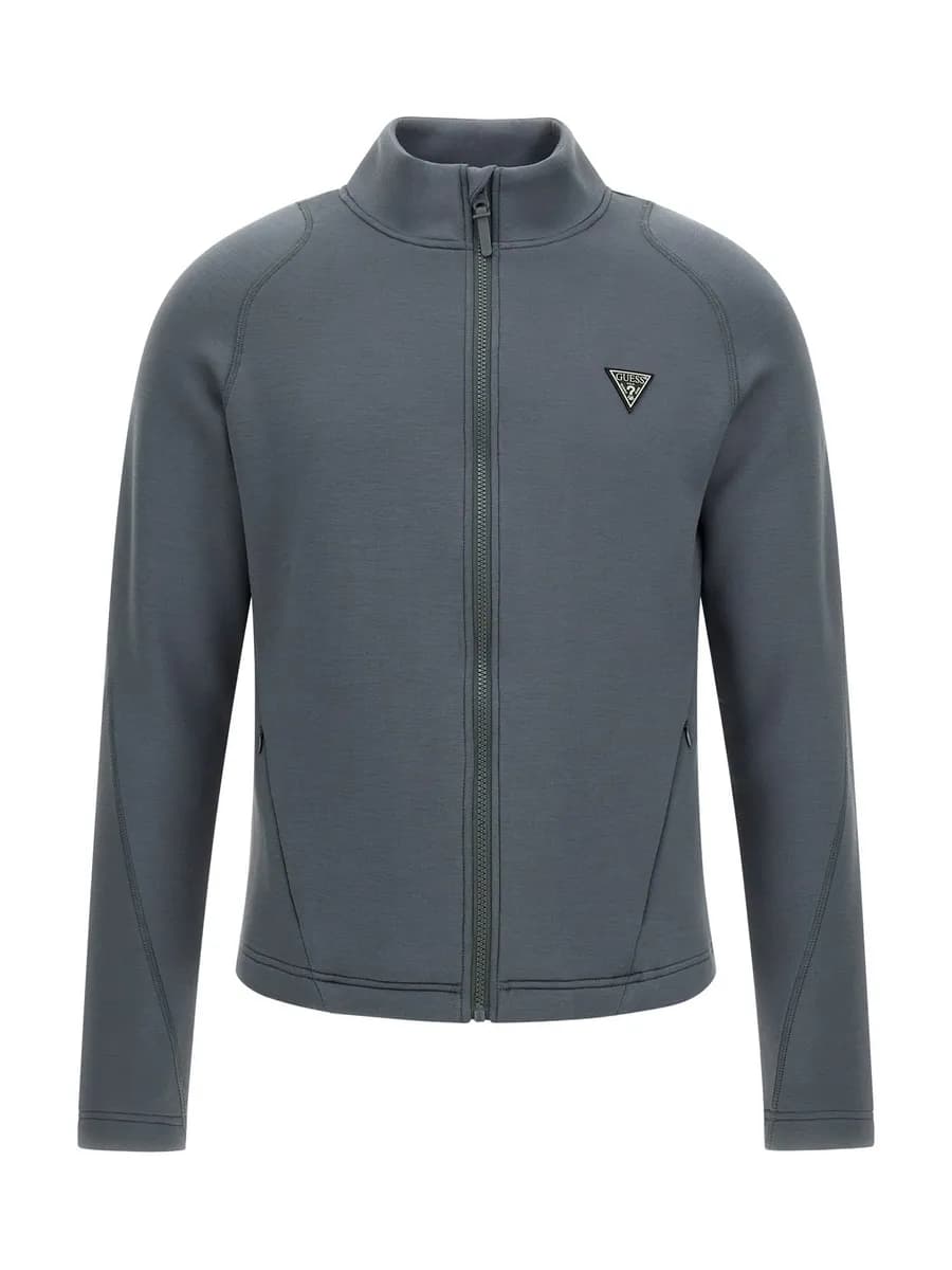 Толстовка на молнии приталенная