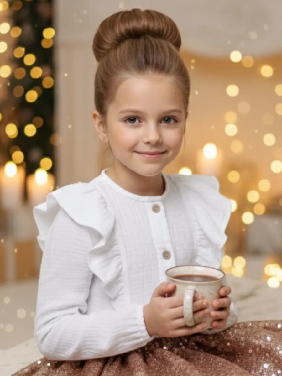 Нарядная блузка на праздник