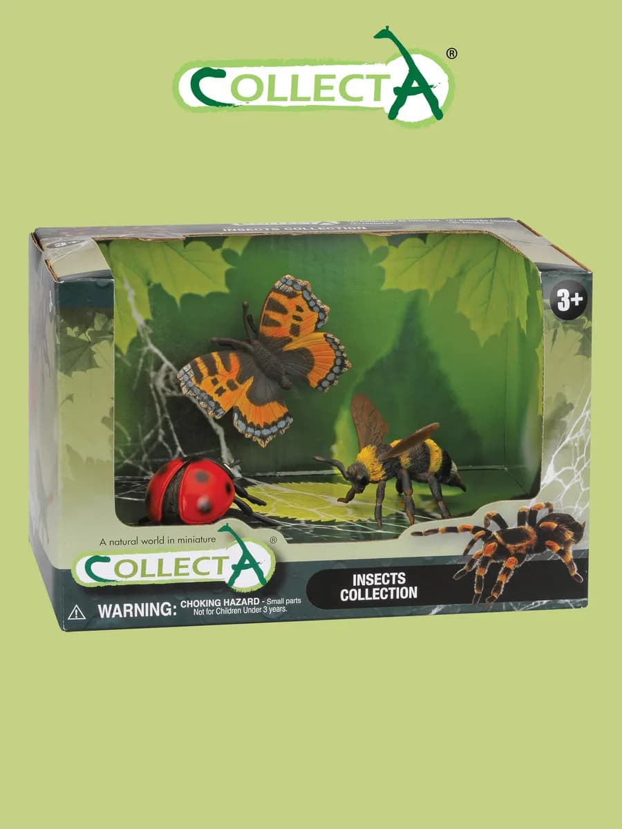 Игровой набор фигурок насекомые